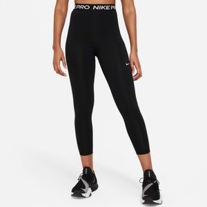 Nike Pro 365 Women's High-Waisted 7/8 Mesh Panel Leggings	
Size XS